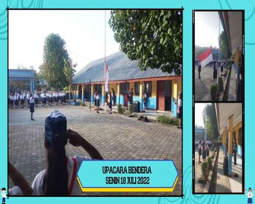 1. UPACARA BENDERA 18 JULI 2022