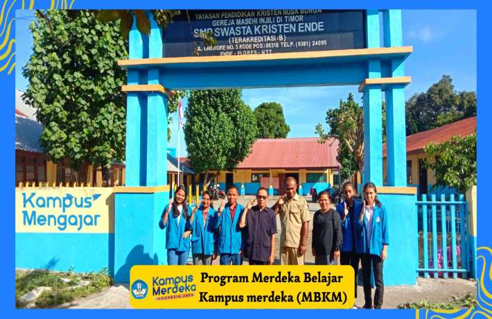 Kolaborasi SMP KRISTEN bersama Pemerintah serta Universitas Flores Ende berkaitan dengan Program Me