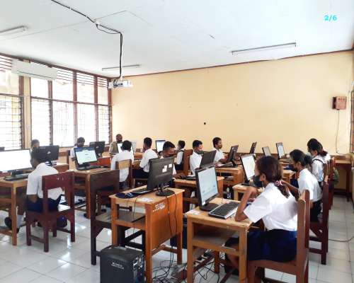 2.	KEGIATAN AKM KLS 8 DI SMKN 2 ENDE 4 OKTOBER 2021
